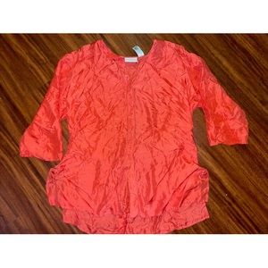 Lightweight Blouse by Liz Claiborne / XL /  Must See Design / Make An Offer !!!!